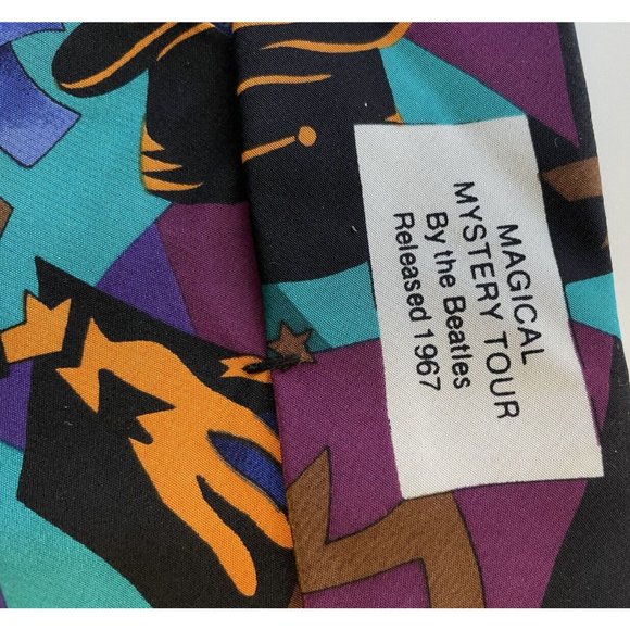 The Beatles Necktie Magical Mystery Tour By The Beatles Released 1967 - Picture 4 of 6